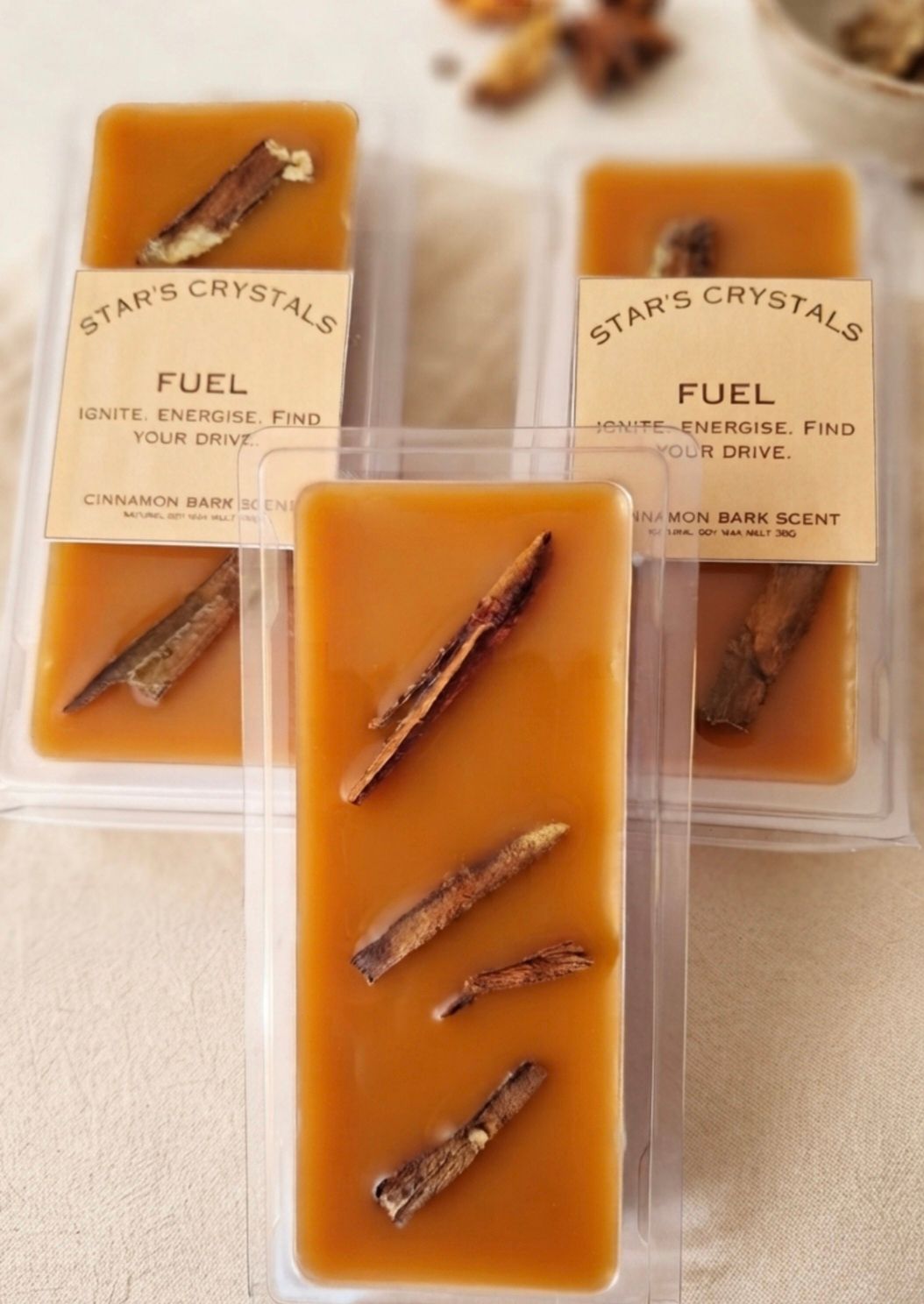 Fuel — Cinnamon Bark Wax Melt